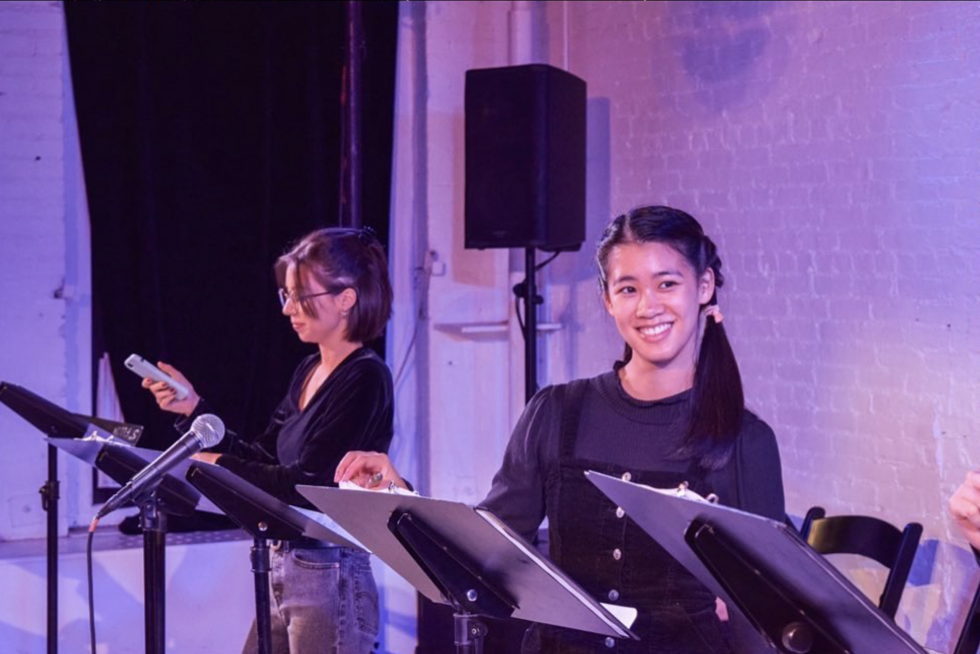 Single Asian Female — On stage